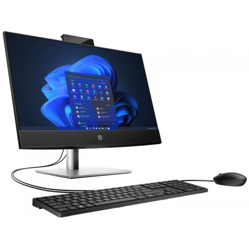 HP All-in-One HP ProOne 440 G9 AIO A54WHET, Intel Core i5-14500T, 23.8 inch, RAM 16GB, SSD 512GB, Intel UHD Graphics 770, Fara sistem de operare, Black - Silver - IT-Fashion.ro