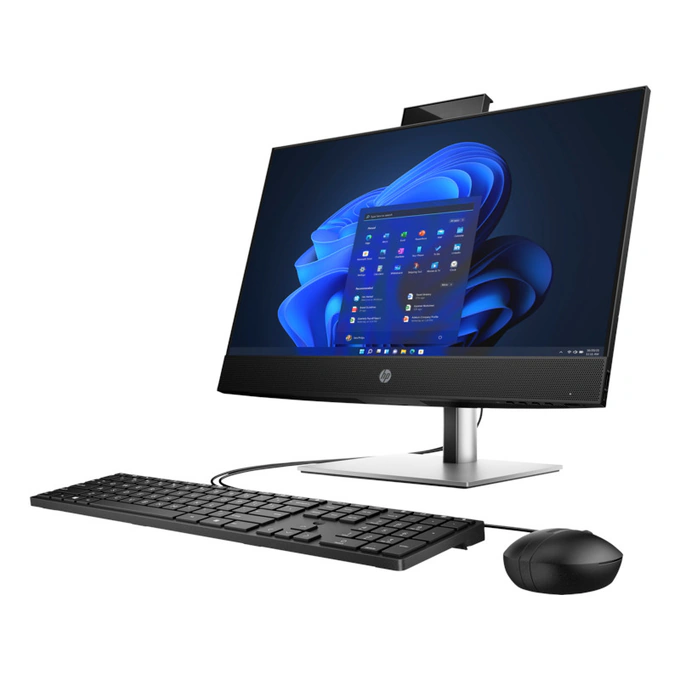 HP All-In-One PC HP ProOne 440 G9 A55LWET, 23.8 inch FHD IPS, Intel® Core™ i7-14700T 1.3GHz Raptor Lake Refresh, 16GB RAM, 512GB SSD, UHD 770, Camera Web, Fara sistem de operare - IT-Fashion.ro