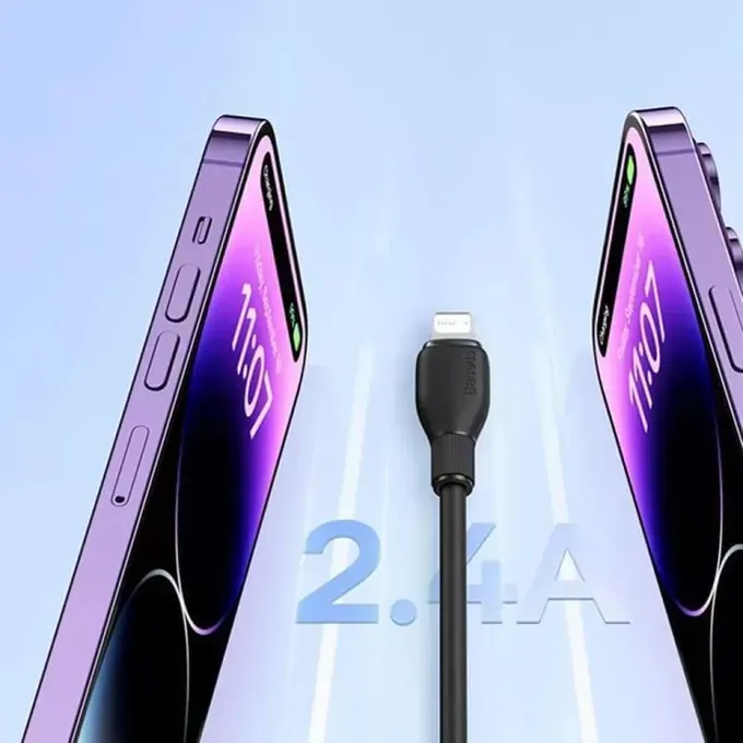 Cablu BASEUS Pudding P10355703111-01, USB-A la USB-C, 100W, 2m - Imagine 3