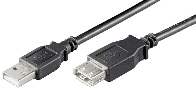 Cablu OEM USB 2.0 tata la mama 93600, 3 metri - Imagine 1