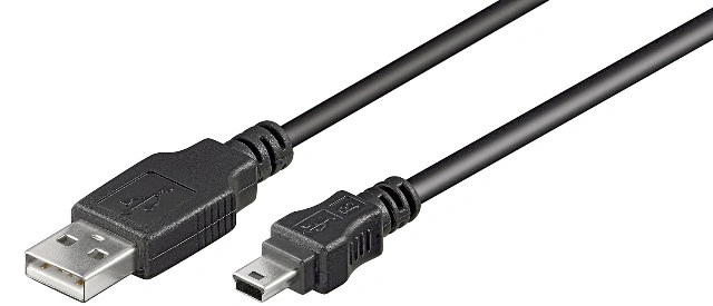 Cablu OEM USB-A tata la mini USB tata 50767, 1.8 metri - Imagine 1