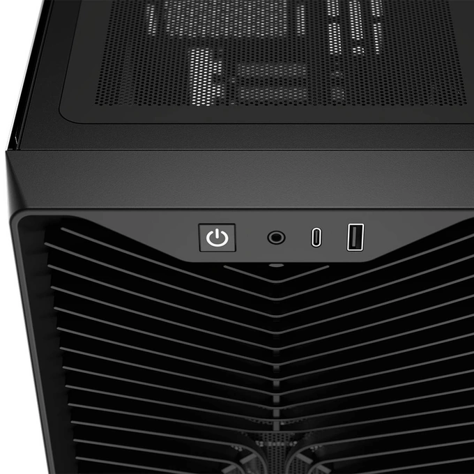 CORSAIR Carcasă CORSAIR 3200D RS, RGB Airflow, Mid-Tower, ATX, Black - IT-Fashion.ro