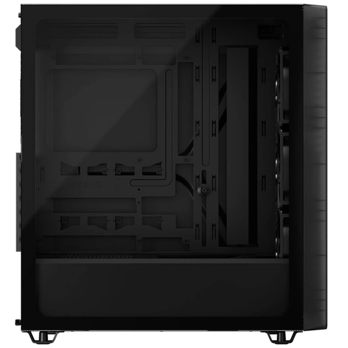 Carcasă CORSAIR 3200D RS, RGB Airflow, Mid-Tower, ATX, Smoke - Imagine 3