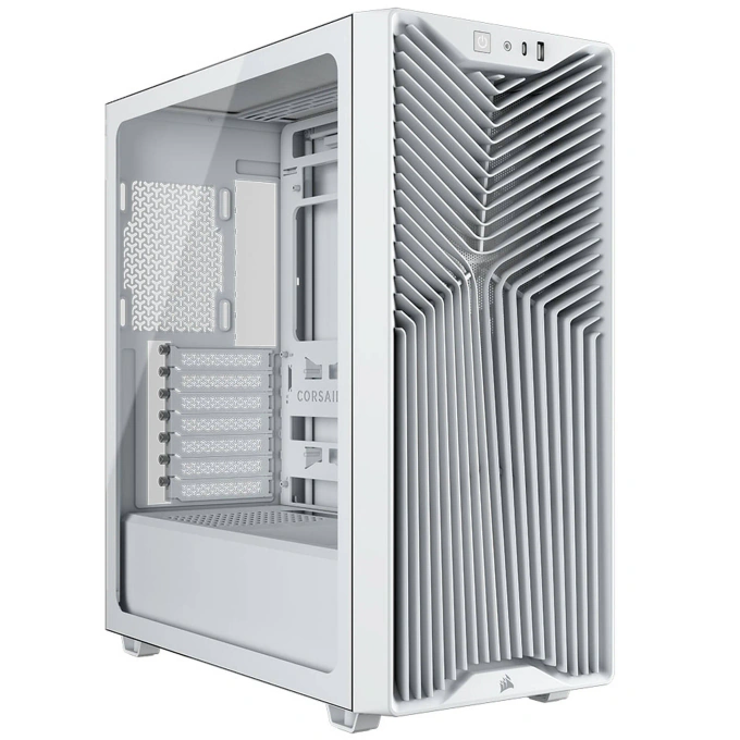 Carcasă CORSAIR 3200D RS, RGB Airflow, Mid-Tower, ATX, White - Imagine 1