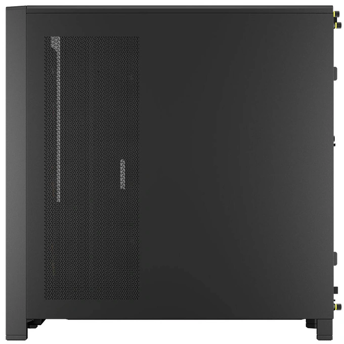 Carcasa CORSAIR 4000D RGB AIRFLOW LCD, Mid-Tower, ATX/Micro-ATX/Mini-ITX, Tempered Glass, 3x RS120 ARGB PWM Fans, Black - Imagine 6