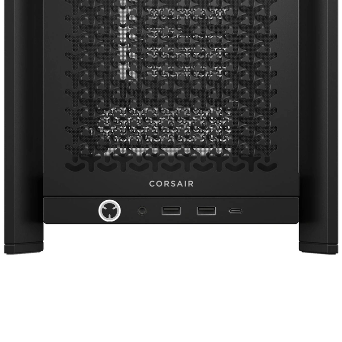 Carcasă CORSAIR 4000D RS Mid Tower, E-ATX, Tempered Glass, Black - Imagine 7