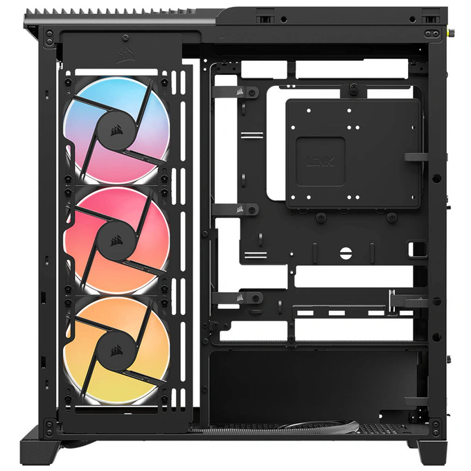 Carcasă CORSAIR 4500X RS-R ARGB, Mid Tower, E-ATX, Tempered Glass, Black - Imagine 7