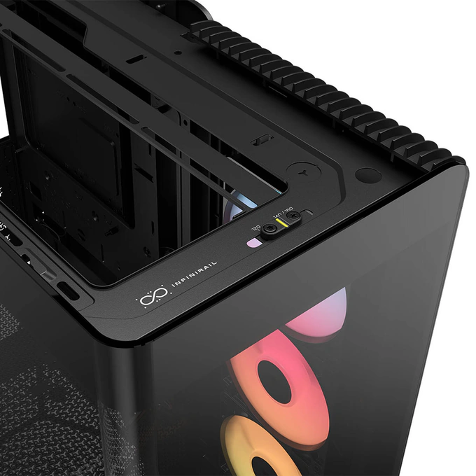 Carcasă CORSAIR 4500X RS-R ARGB, Mid Tower, E-ATX, Tempered Glass, Black - Imagine 9