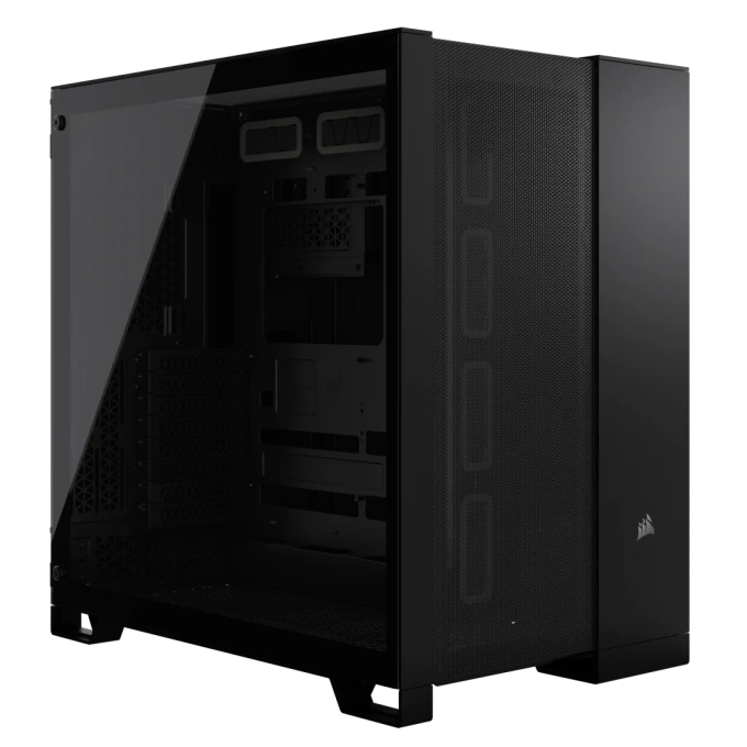 CORSAIR Carcasă CORSAIR 6500D Airflow, Mid-Tower, E-ATX, Dual Chamber, Black - IT-Fashion.ro