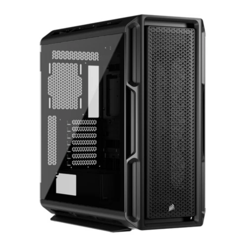 Carcasa CORSAIR iCUE 5000T RGB, Mid-Tower, E-ATX/ATX/Micro-ATX/Mini-ITX, Tempered Glass, Black - Imagine 1