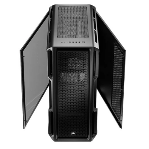 Carcasa CORSAIR iCUE 5000T RGB, Mid-Tower, E-ATX/ATX/Micro-ATX/Mini-ITX, Tempered Glass, Black - Imagine 4