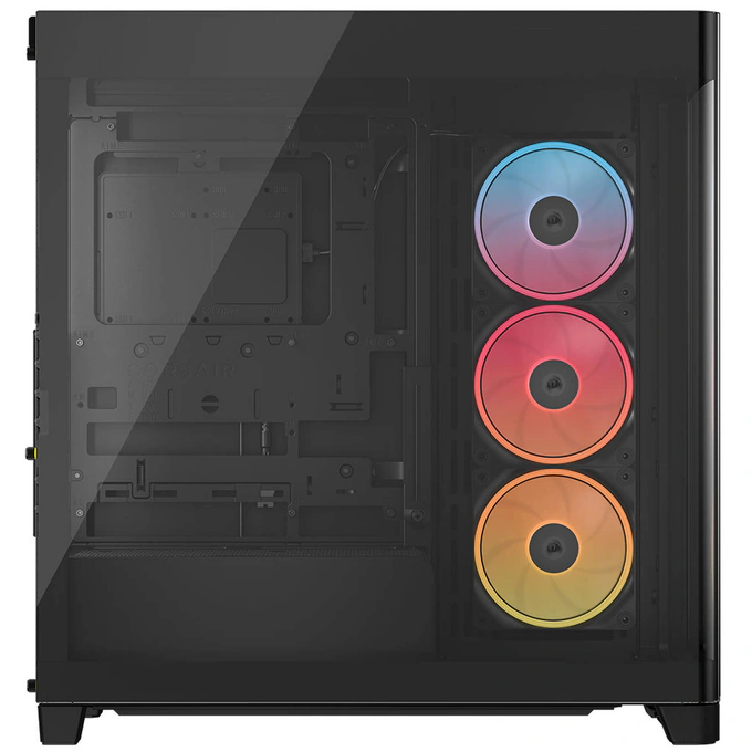 Carcasă CORSAIR iCUE LINK 4500X LX-R RGB, Mid-Tower, E-ATX, Tempered Glass, Black - Imagine 6