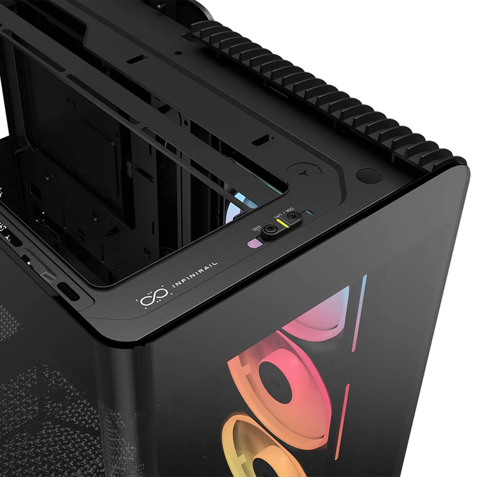 Carcasă CORSAIR iCUE LINK 4500X LX-R RGB, Mid-Tower, E-ATX, Tempered Glass, Black - Imagine 8