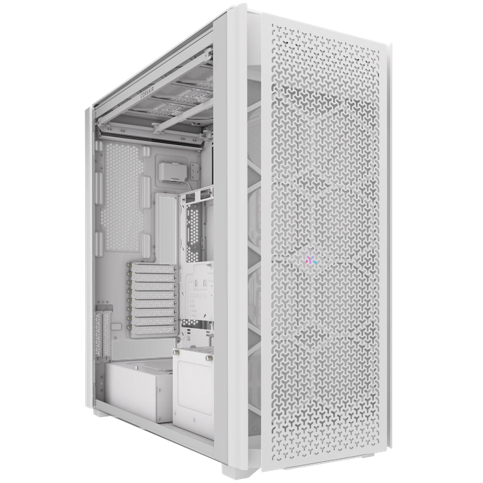 Carcasa CORSAIR iCUE LINK 9000D RGB Airflow, Full Tower, White - Imagine 1