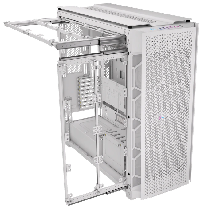 Carcasa CORSAIR iCUE LINK 9000D RGB Airflow, Full Tower, White - Imagine 4