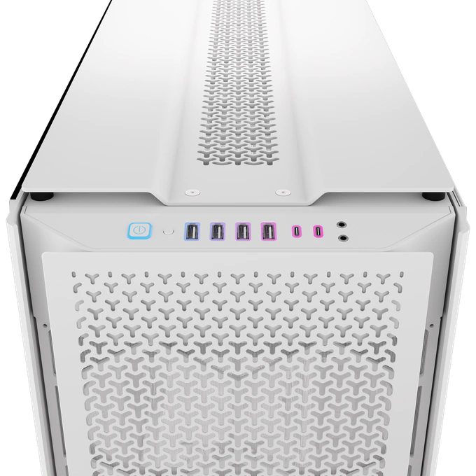Carcasa CORSAIR iCUE LINK 9000D RGB Airflow, Full Tower, White - Imagine 6