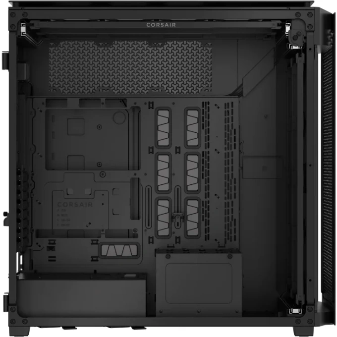 Carcasa CORSAIR iCUE LINK 9000D RGB AIRFLOW, Super Full-Tower, SSI-EEB/E-ATX/ATX/mATX/ITX, Black - Imagine 3