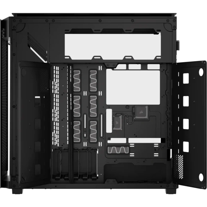 Carcasa CORSAIR iCUE LINK 9000D RGB AIRFLOW, Super Full-Tower, SSI-EEB/E-ATX/ATX/mATX/ITX, Black - Imagine 4