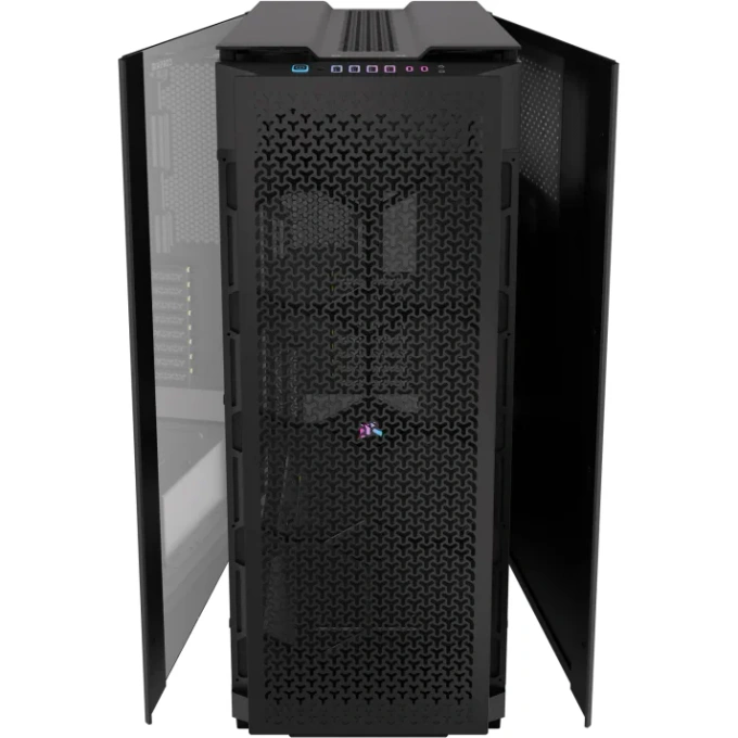 Carcasa CORSAIR iCUE LINK 9000D RGB AIRFLOW, Super Full-Tower, SSI-EEB/E-ATX/ATX/mATX/ITX, Black - Imagine 5