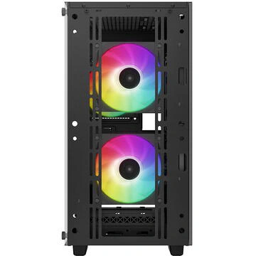 Carcasa DeepCool CC360 ARGB Black – performanță și estetică pentru sisteme Micro-ATX - Imagine 6