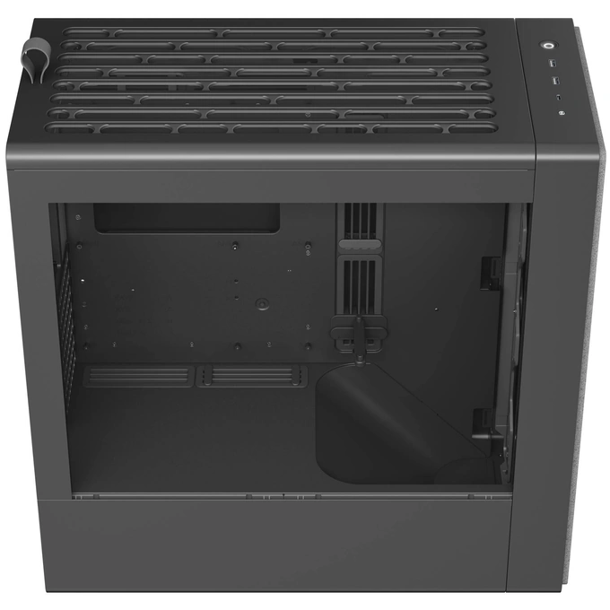 Carcasa HAVN BF 360 HVN-CA-BF360-02, E-ATX, Mid Tower, Tempered Glass, Black - Imagine 4