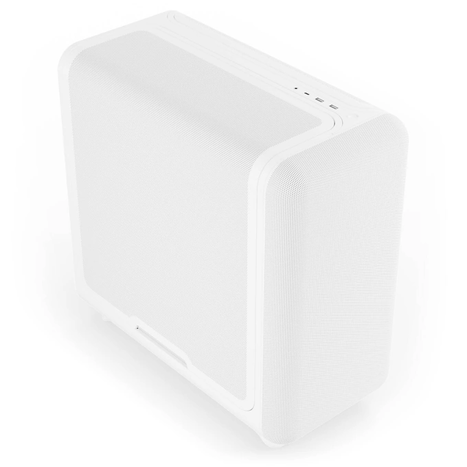 Hyte Carcasa HYTE X50 Air, Mid-Tower, ATX/Micro-ATX/Mini-ITX, Tempered Glass, High-Airflow Design, Snow White - IT-Fashion.ro