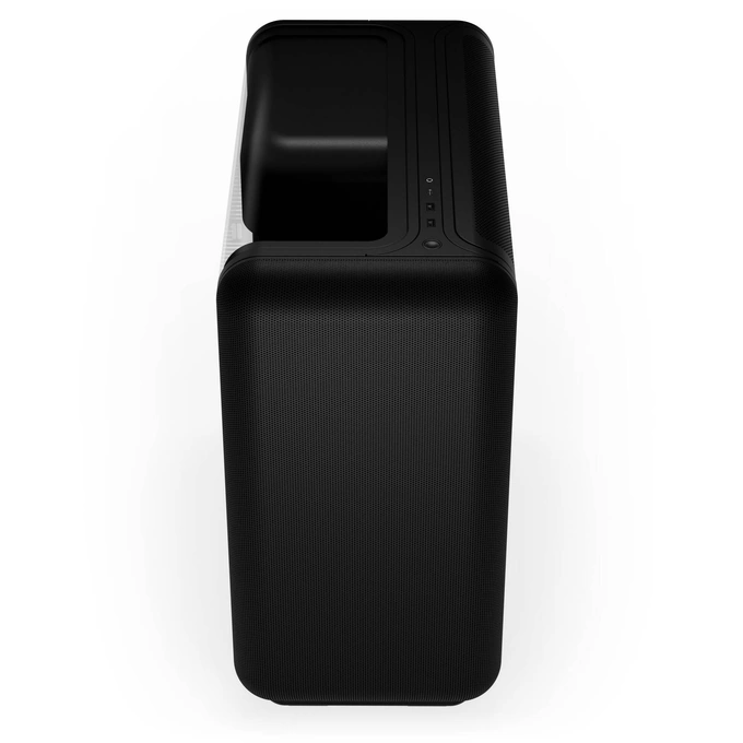 Carcasa HYTE X50, Mid-Tower, ATX/Micro-ATX/Mini-ITX, Tempered Glass, Panoramic View Design, Pitch Black - Imagine 4