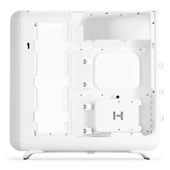 Carcasa HYTE X50, Mid-Tower, ATX/Micro-ATX/Mini-ITX, Tempered Glass, Panoramic View Design, Snow White - Imagine 9