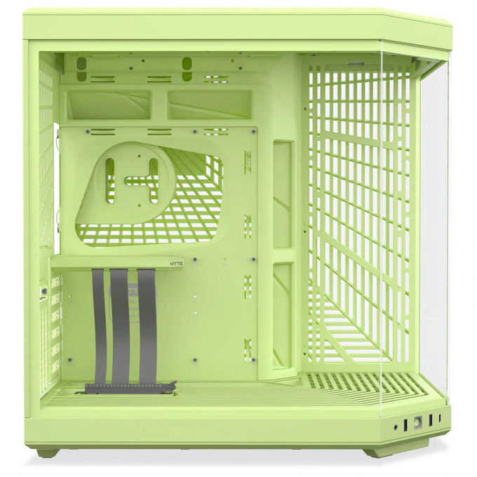 Carcasa HYTE Y70 Matcha Milk, Mid-Tower, E-ATX/ATX/Micro-ATX/Mini-ITX, Tempered Glass, Dual-Chamber Design, Matcha Milk - Imagine 3