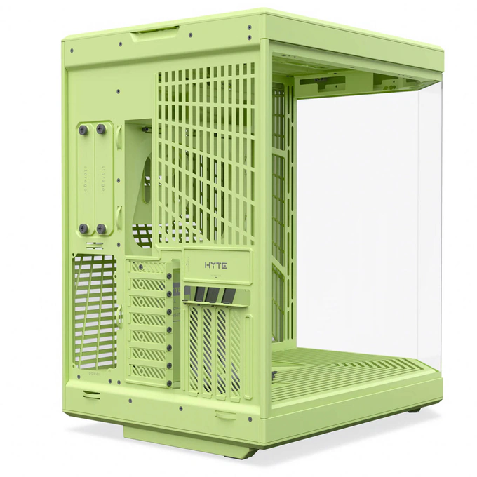 Carcasa HYTE Y70 Matcha Milk, Mid-Tower, E-ATX/ATX/Micro-ATX/Mini-ITX, Tempered Glass, Dual-Chamber Design, Matcha Milk - Imagine 4