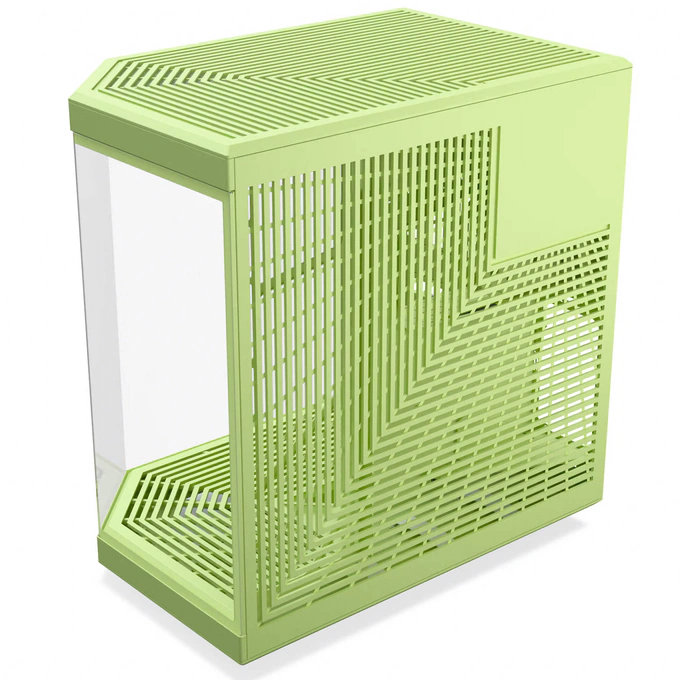 Carcasa HYTE Y70 Matcha Milk, Mid-Tower, E-ATX/ATX/Micro-ATX/Mini-ITX, Tempered Glass, Dual-Chamber Design, Matcha Milk - Imagine 5