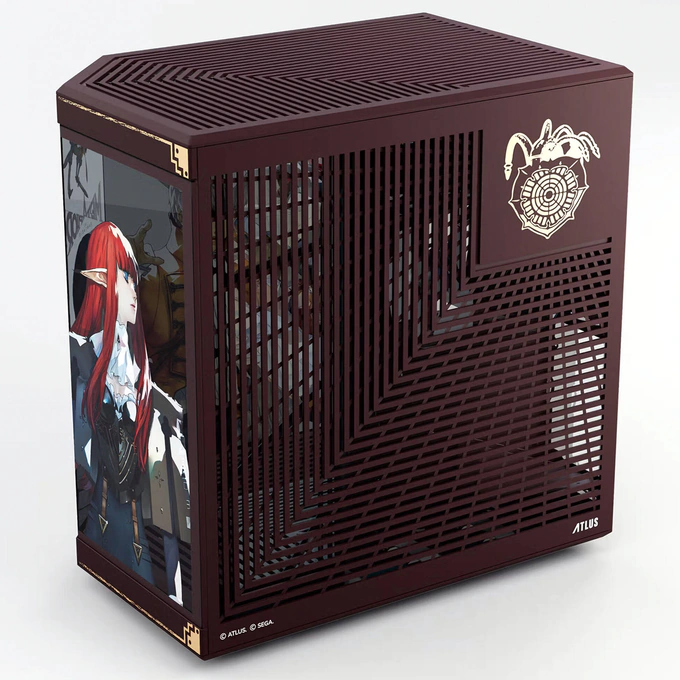 Carcasa HYTE Y70 METAPHOR, Dual Chamber, E-ATX, Tempered Glass, Bordeaux Red - Imagine 5