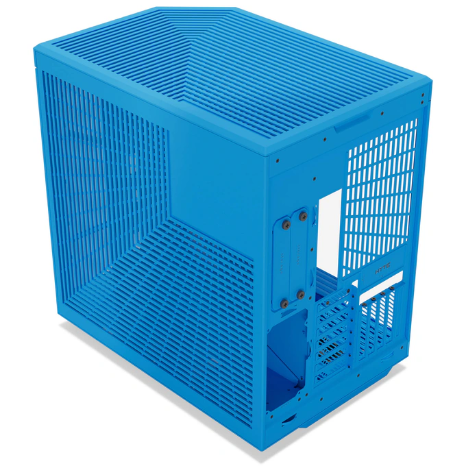 Carcasa HYTE Y70, Mid-Tower, ATX/Micro-ATX/Mini-ITX, Tempered Glass, Panoramic View Design, Blueberry Milk - Imagine 4