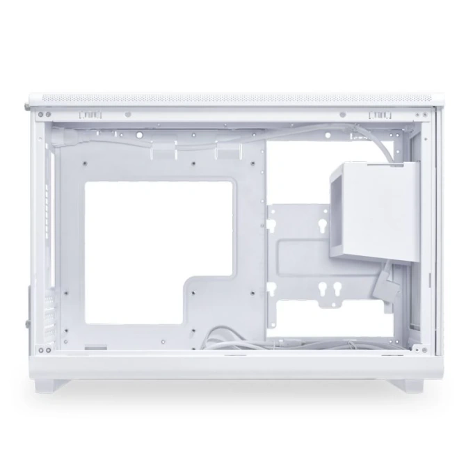 Carcasă Lian Li DAN Cases, A3-mATX, Micro-ATX/Mini-ITX, White - Imagine 6