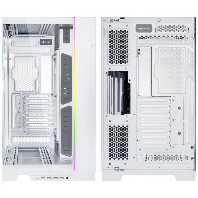 Carcasa LIAN LI Dynamic EVO XL O11DEXL-W, ATX, Full Tower, Tempered Glass, White - Imagine 4