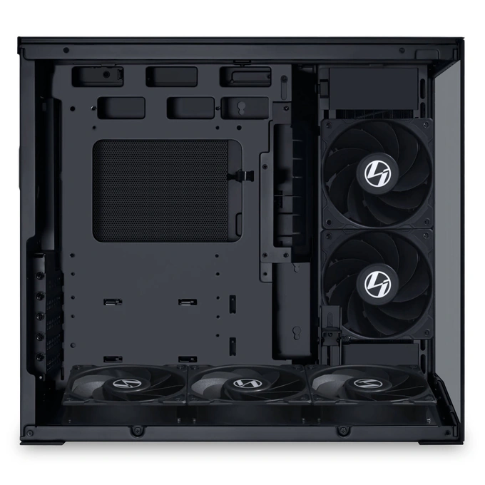 Carcasa LIAN LI Dynamic Mini V2 Flow O11DMIV2FX, ATX, Tempered Glass, Black - Imagine 5