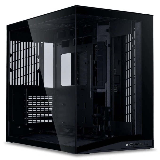 Carcasa LIAN LI Dynamic Mini V2 O11DMIV2X, ATX, Tempered Glass, Black - Imagine 1