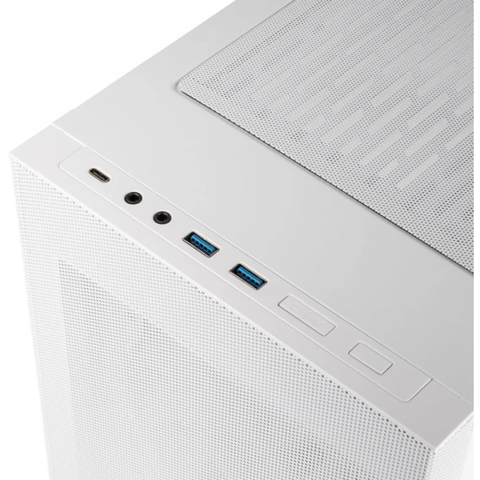 Carcasă Lian Li LANCOOL 205 Mesh C, Mid-Tower, ATX/Micro-ATX/Mini-ITX, ARGB Airflow, Tempered Glass, White - Imagine 5