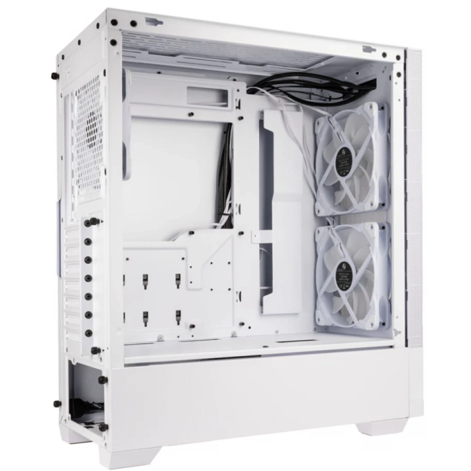 Carcasă Lian Li LANCOOL 205 Mesh C, Mid-Tower, ATX/Micro-ATX/Mini-ITX, ARGB Airflow, Tempered Glass, White - Imagine 7