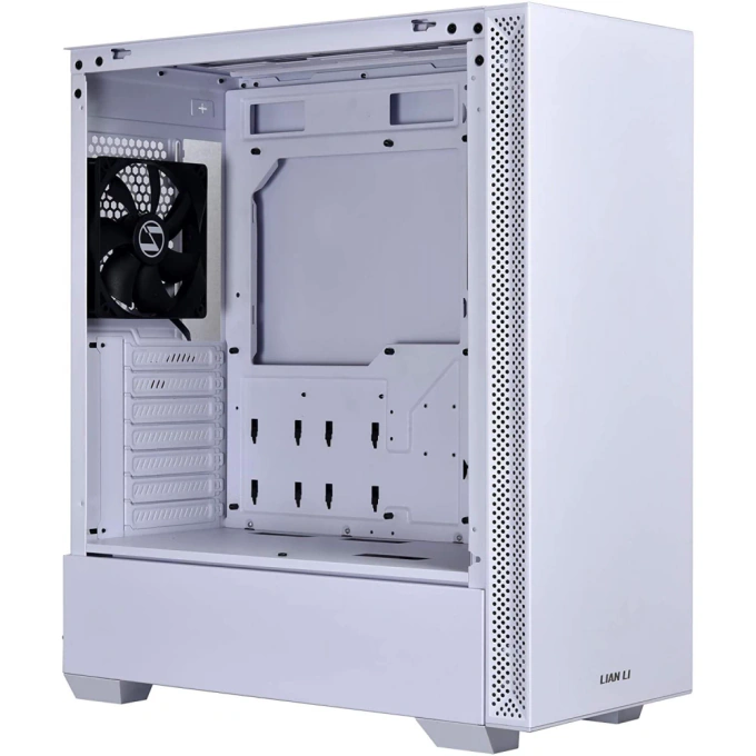Carcasă Lian Li LANCOOL 205, Mid-Tower, ATX/Micro-ATX/Mini-ITX, Tempered Glass, Airflow Design, White - Imagine 3