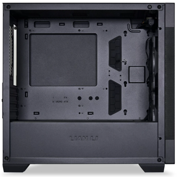 Carcasă Lian Li LANCOOL 205M Mesh, Micro-ATX/Mini-ITX/ATX, ARGB, Mesh Airflow, Tempered Glass, Black - Imagine 3