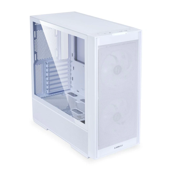 Lian LI Carcasă Lian Li LANCOOL 206 RW, Mid-Tower, ATX/Micro-ATX/Mini-ITX, Tempered Glass, RGB, White - IT-Fashion.ro