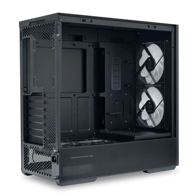 Lian LI Carcasă Lian Li LANCOOL 207RX, Mid-Tower, ATX/Micro-ATX/Mini-ITX, Tempered Glass, ARGB, Black - IT-Fashion.ro