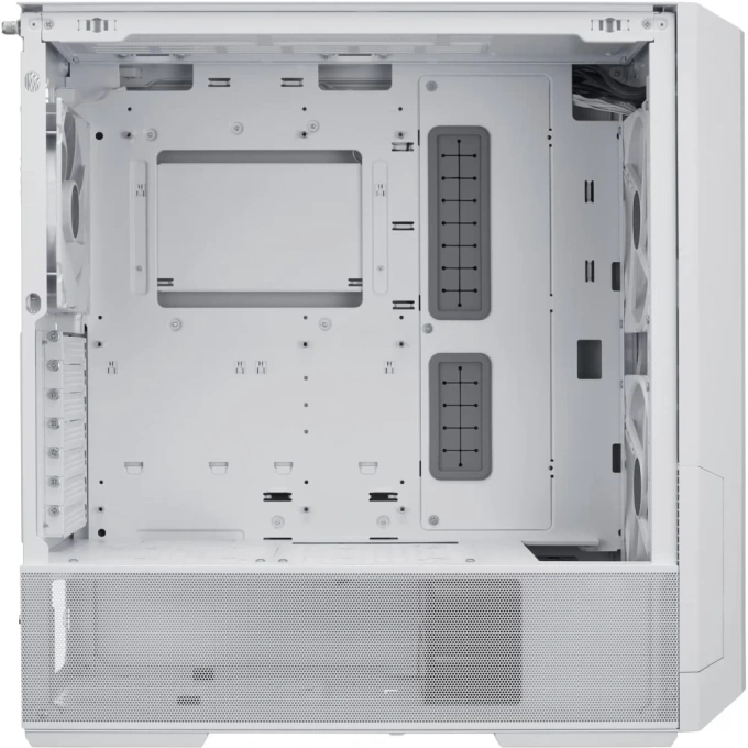 Carcasă Lian Li LANCOOL 216RW, Mid-Tower, E-ATX/ATX/Micro-ATX/Mini-ITX, Mesh Airflow, ARGB Fans, Tempered Glass, White - Imagine 3