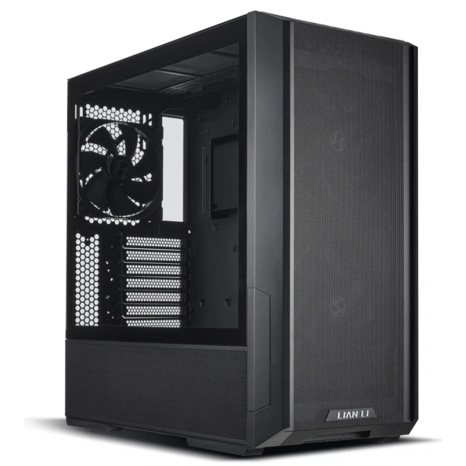 Carcasă Lian Li LANCOOL 216X, Mid-Tower, E-ATX/ATX/Micro-ATX/Mini-ITX, Mesh Airflow, Tempered Glass, Black - Imagine 1