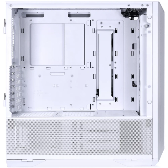 Carcasă Lian Li LANCOOL II Mesh C RGB Snow – Flux de aer optim și design premium alb - Imagine 4