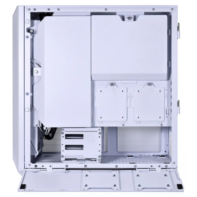 Carcasă Lian Li LANCOOL II Mesh C RGB Snow – Flux de aer optim și design premium alb - Imagine 5