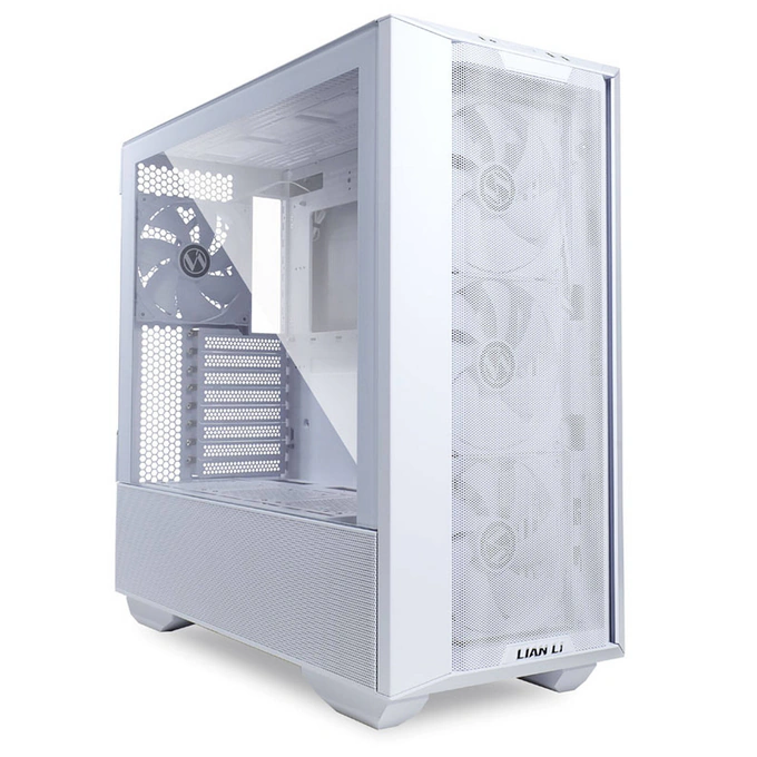 Carcasa LIAN LI LANCOOL III, Mid-Tower, ATX/Micro-ATX/Mini-ITX, Tempered Glass, High Airflow Design, White - Imagine 1