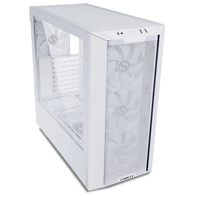 Carcasa LIAN LI LANCOOL III, Mid-Tower, ATX/Micro-ATX/Mini-ITX, Tempered Glass, High Airflow Design, White - Imagine 2