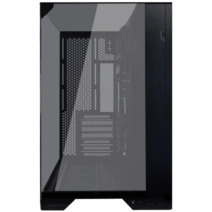 Carcasă Lian Li O11 Vision Compact, Mid-Tower, Back-Connect ATX/E-ATX/ATX/Micro-ATX/Mini-ITX, Tempered Glass, Black - Imagine 5